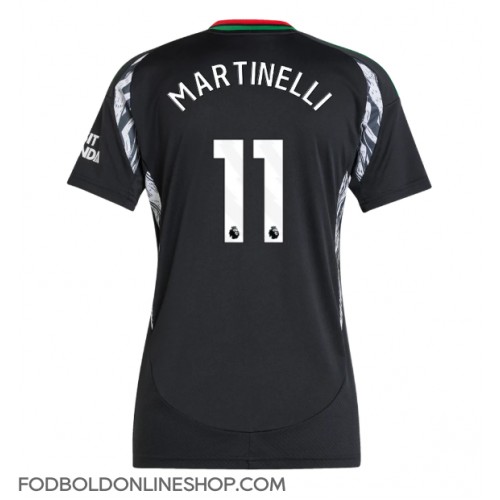 Arsenal Gabriel Martinelli #11 Udebanetrøje Dame 2024-25 Kortærmet